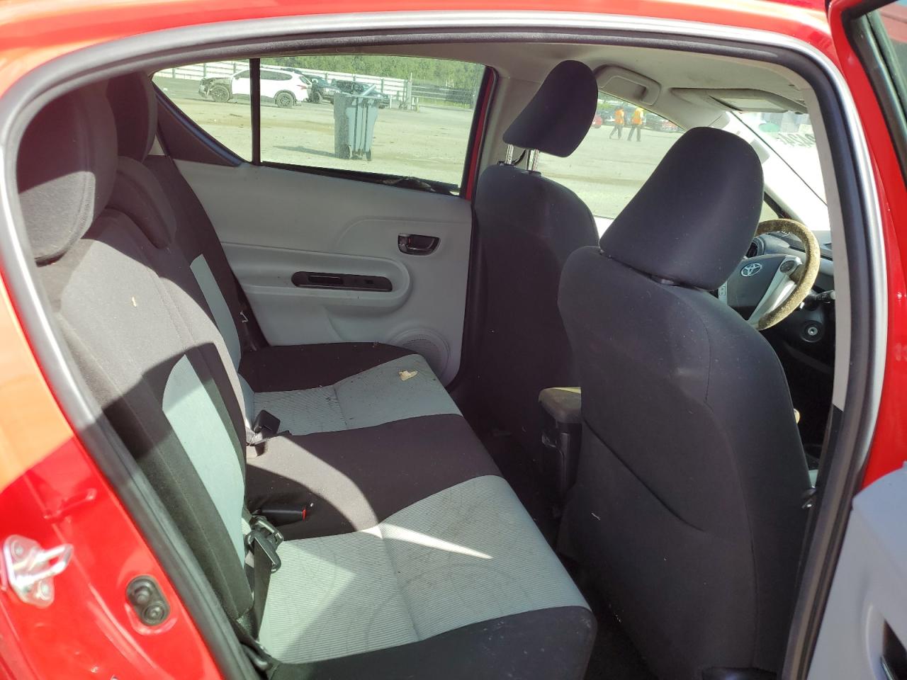2013 Toyota Prius VIN JTDKDTB39D1555809 Copart auction photo, all over damage thumbnail 10