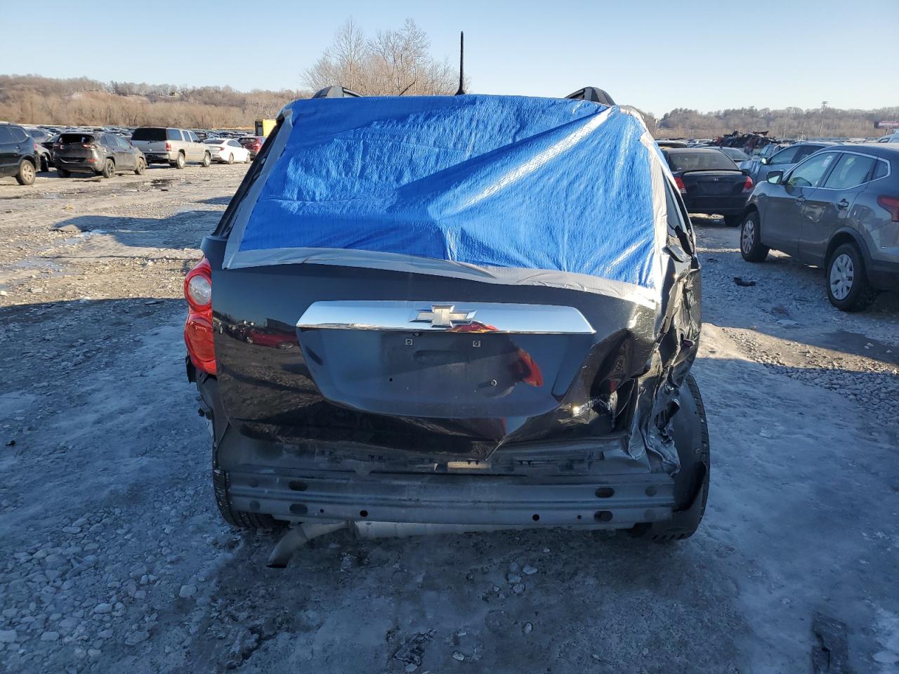 2013 Chevrolet Equinox VIN 2GNALDEK2D6296026 Copart auction photo, rear end damage thumbnail 6