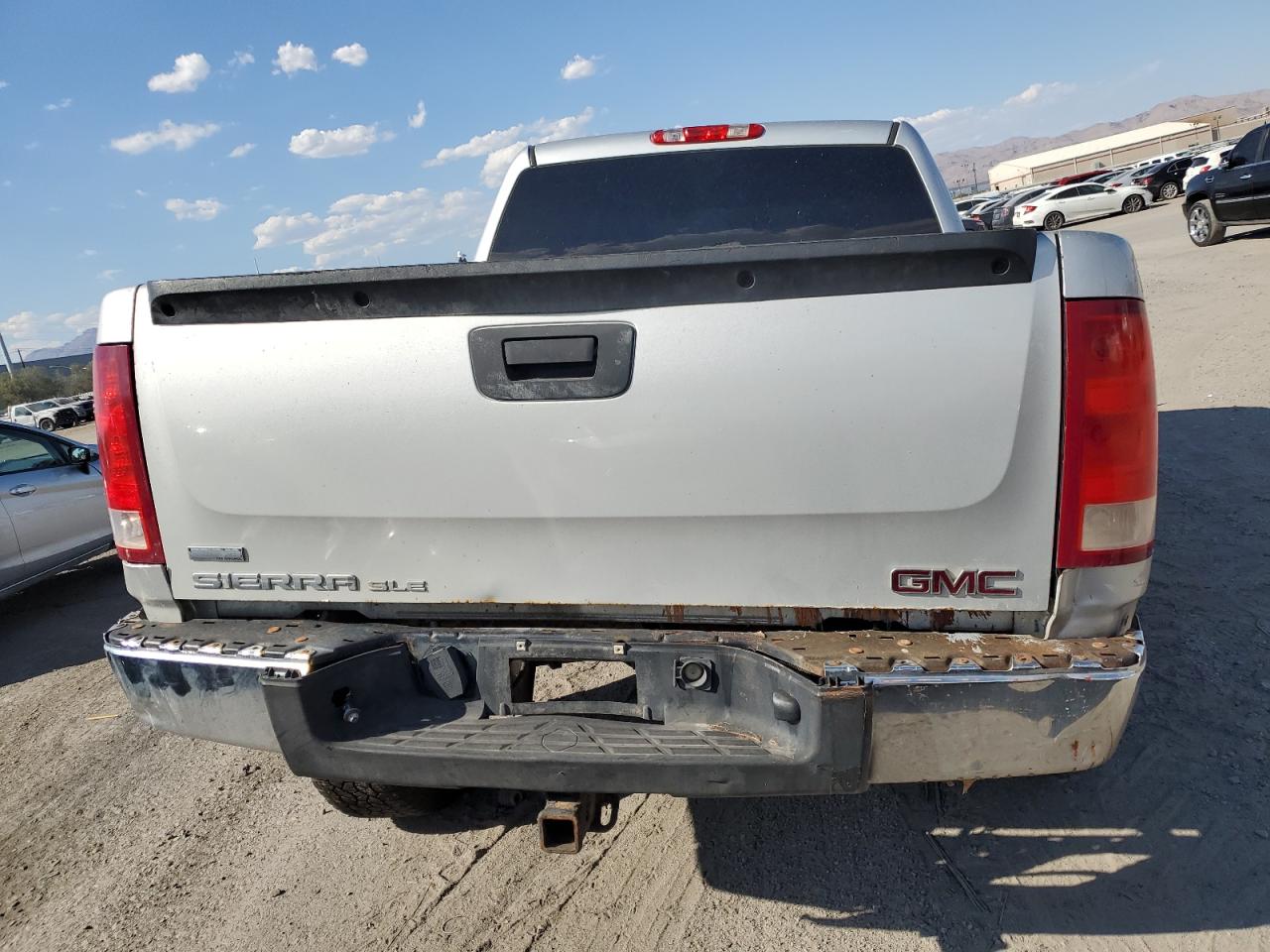 2011 GMC Sierra VIN 3GTP2VE37BG260628 Copart auction photo, undercarriage / side damage thumbnail 6