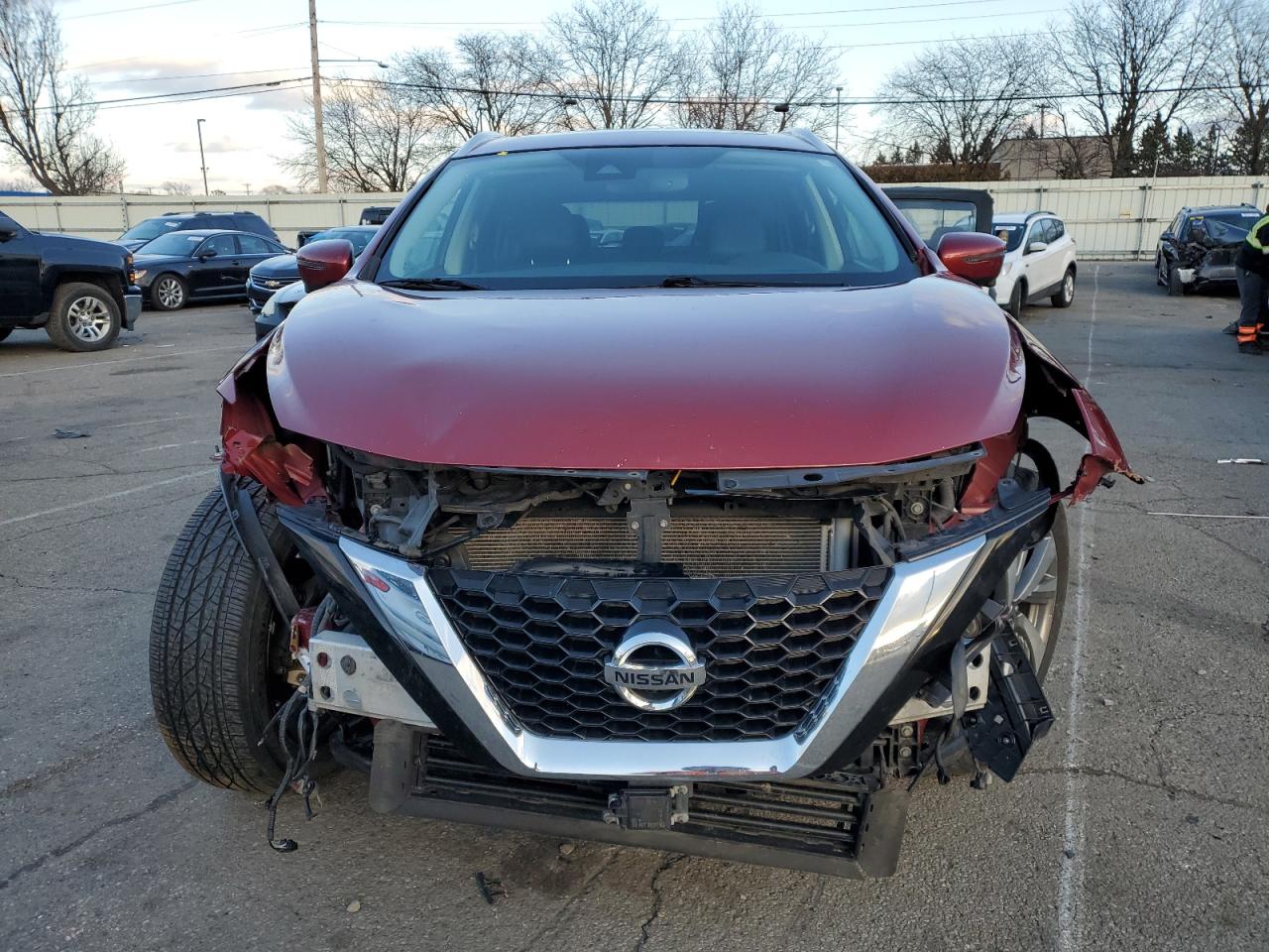 2020 Nissan Murano VIN 5N1AZ2CS7LN134591 Copart auction photo, all over damage thumbnail 5