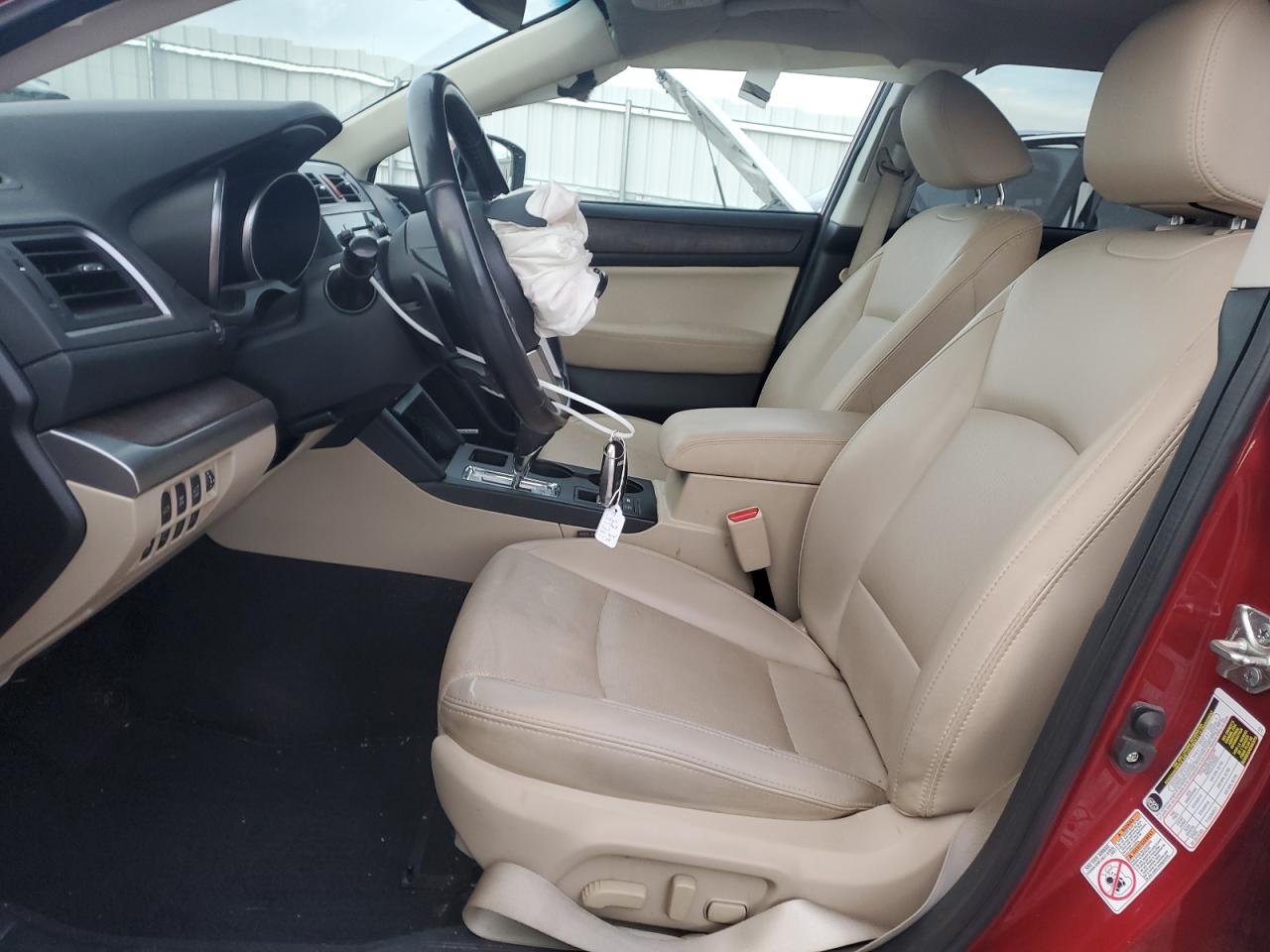 2017 Subaru Outback VIN 4S4BSENC0H3436971 Copart auction photo, front end damage thumbnail 7