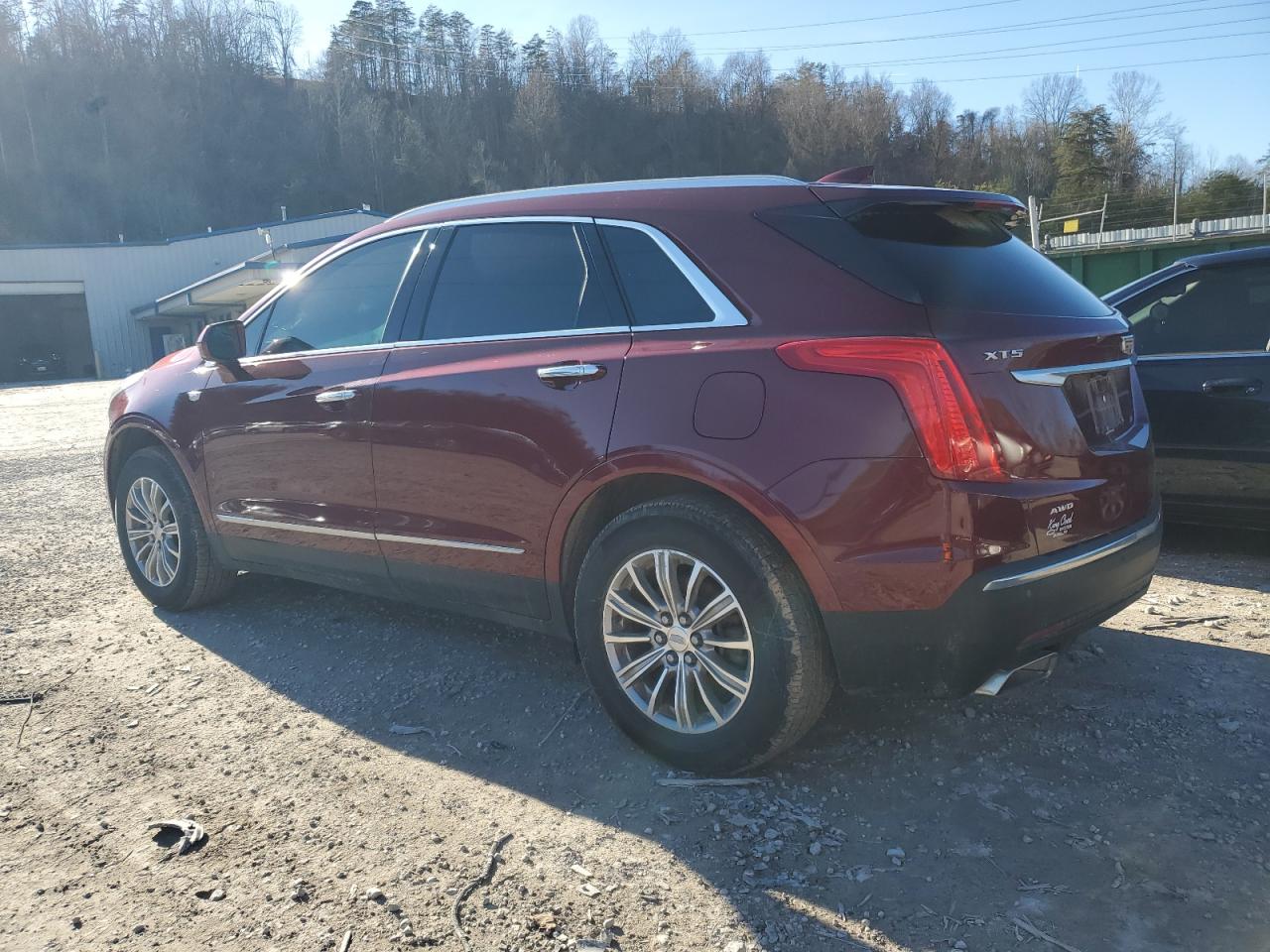 2017 Cadillac XT5 VIN 1GYKNDRS2HZ103119 Copart auction photo, side / undercarriage damage thumbnail 2