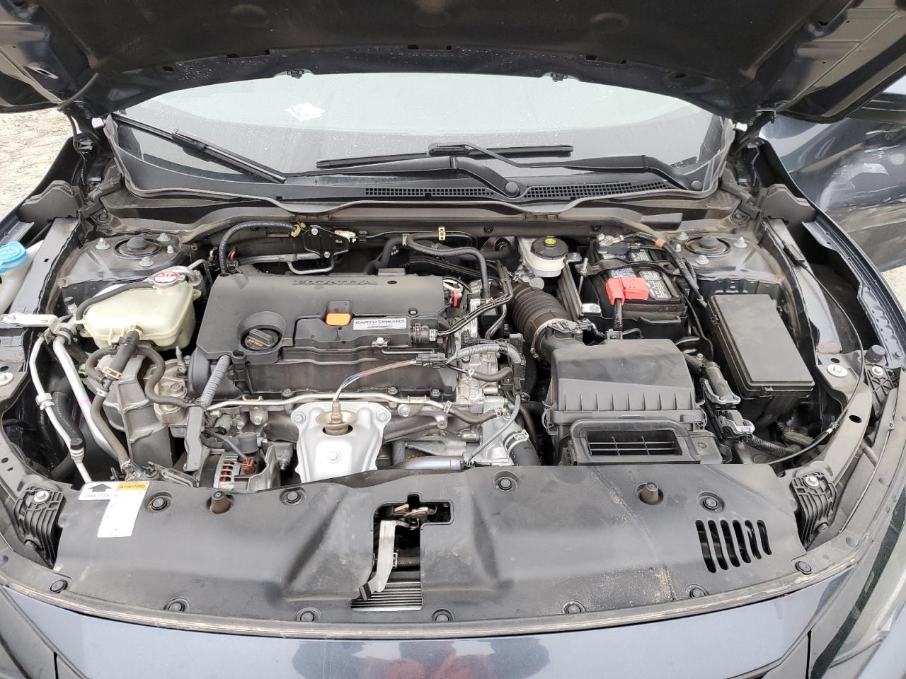 2021 Honda Civic VIN 2HGFC2F65MH503308 Copart auction photo, side damage thumbnail 11