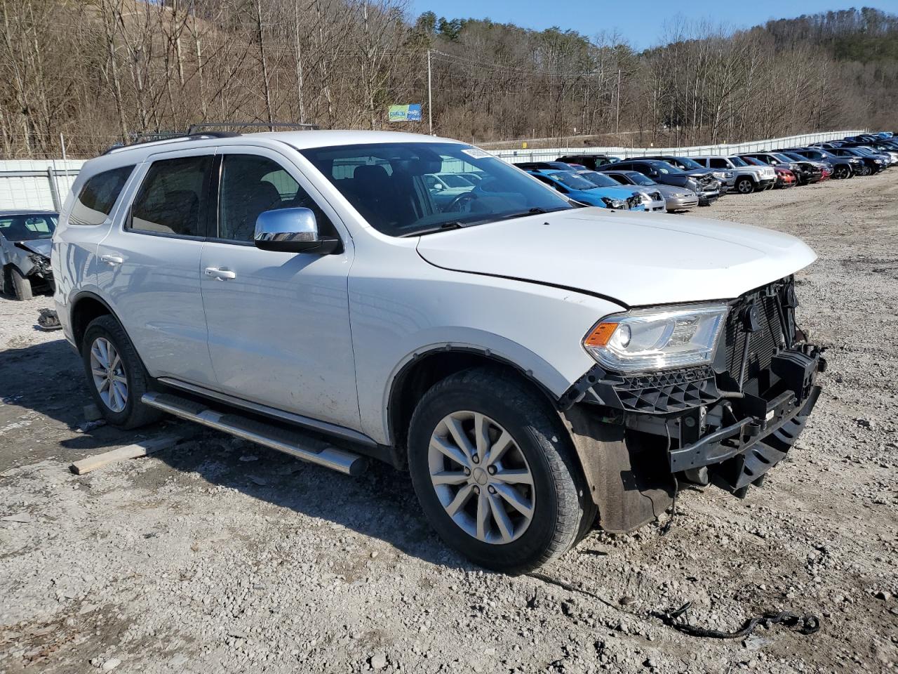 2014 Dodge Durango VIN 1C4RDJAG7EC374835 Copart auction photo, front end damage thumbnail 4