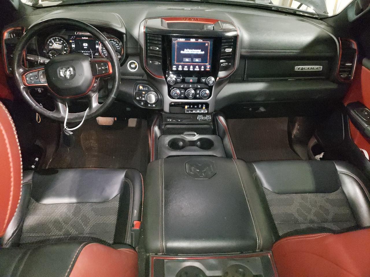 2019 RAM 1500 VIN 1C6SRFLT4KN583614 Copart auction photo, front end damage thumbnail 8
