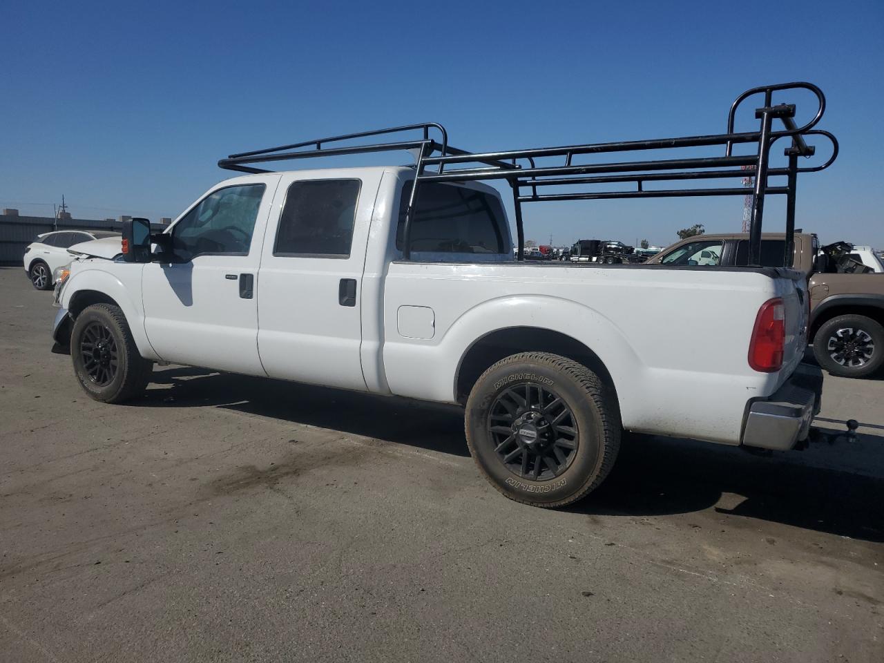 2013 Ford F250 VIN 1FT7W2A64DEA80455 Copart auction photo, front end damage thumbnail 2