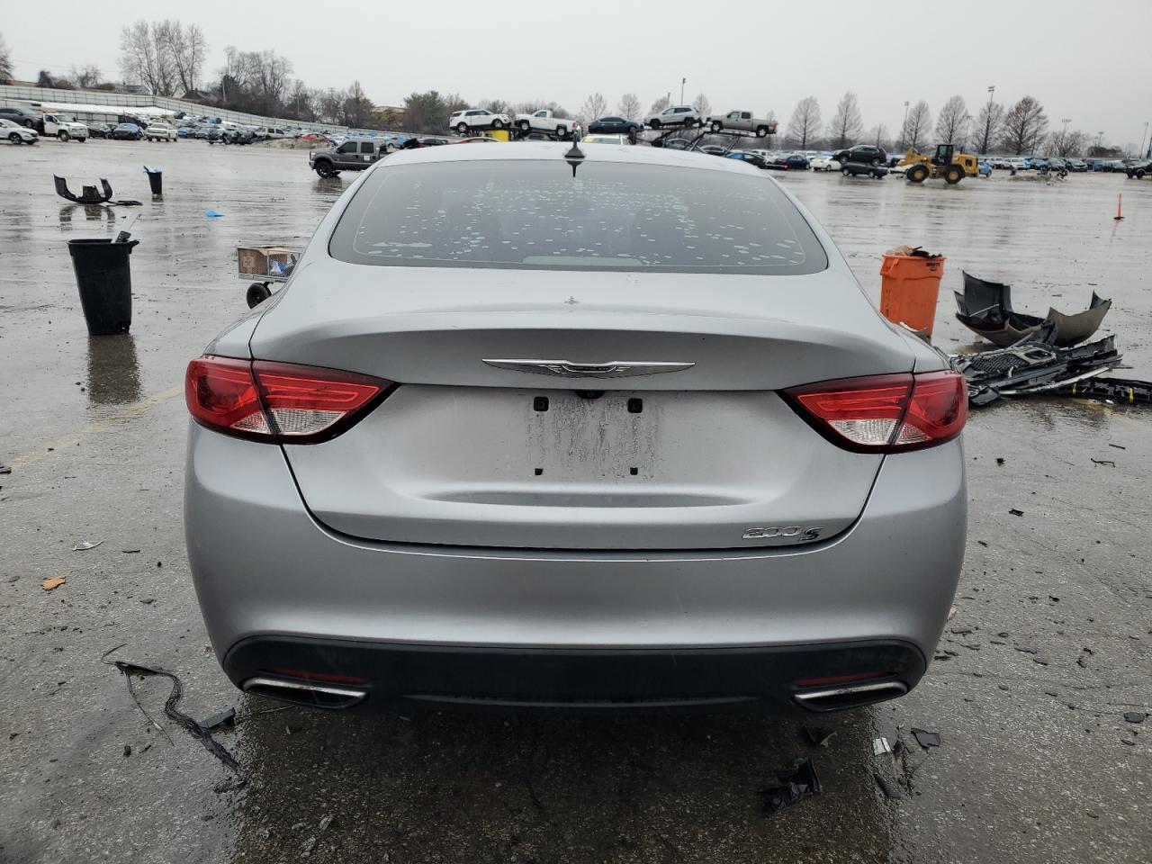 2015 Chrysler 200 VIN 1C3CCCBB4FN634884 Copart auction photo, side damage thumbnail 6