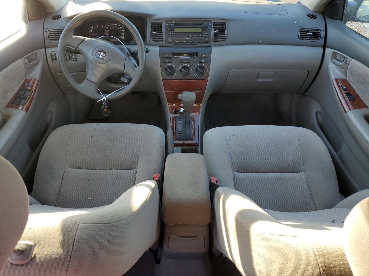 2005 Toyota Corolla VIN 2T1BR30E45C435192 Copart auction photo, rear end / side damage thumbnail 8