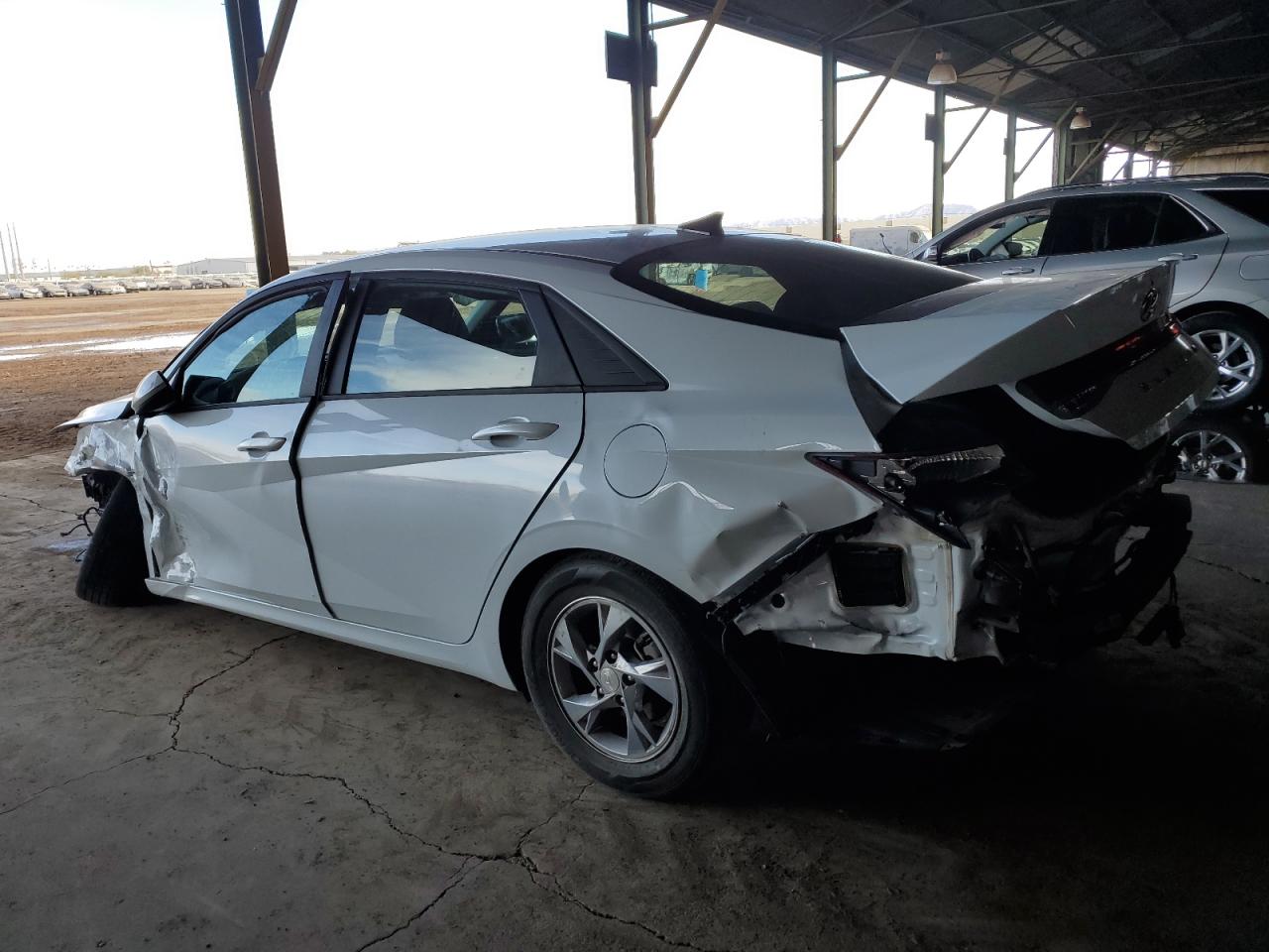 2021 Hyundai Elantra VIN 5NPLL4AG0MH023763 Copart auction photo, all over damage thumbnail 2