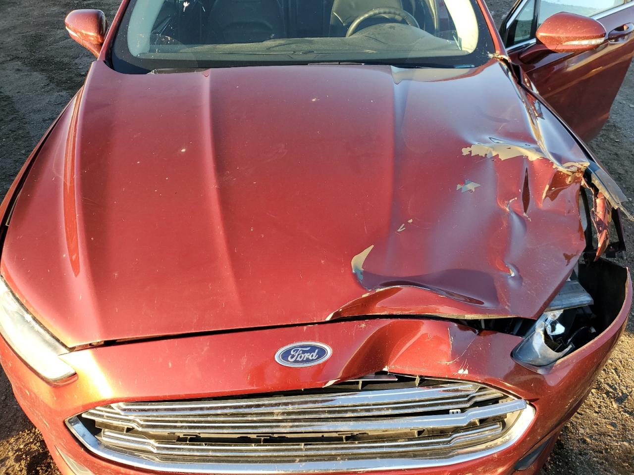 2014 Ford Fusion VIN 3FA6P0H92ER278954 Copart auction photo, front end damage thumbnail 11