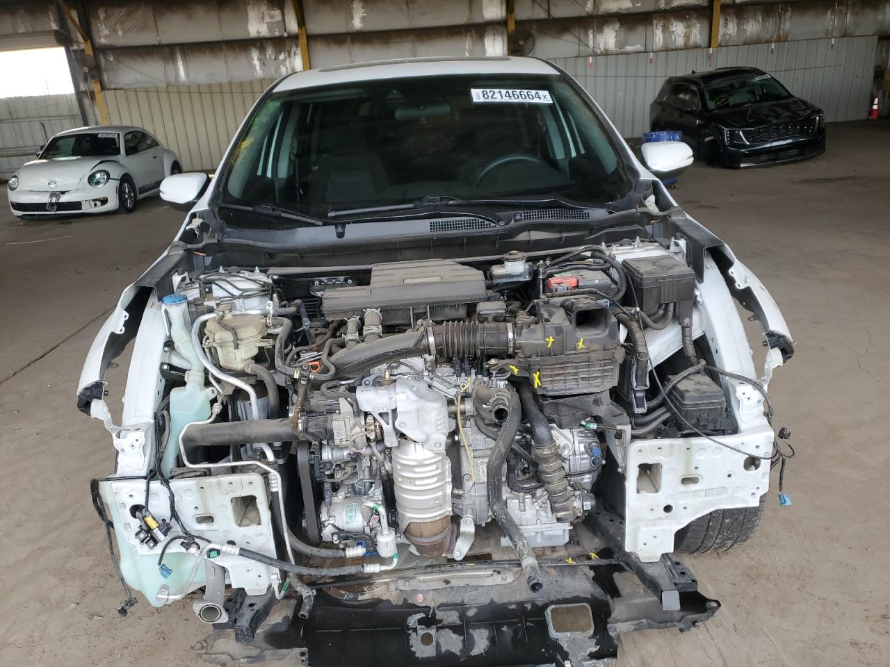 2020 Honda CR-V VIN 5J6RW1H5XLA012600 Copart auction photo, front end damage thumbnail 5