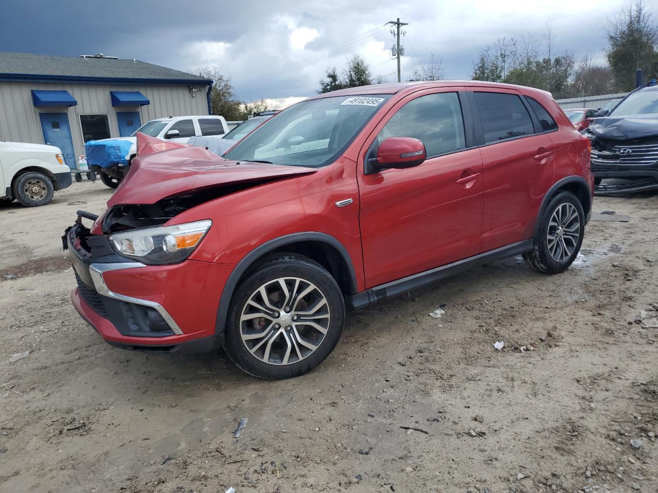 2019 Mitsubishi Outlander VIN JA4AP3AU8KU002782