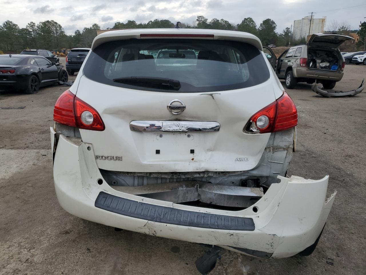 2011 Nissan Rogue VIN JN8AS5MV9BW306510 Copart auction photo, rear end damage thumbnail 6