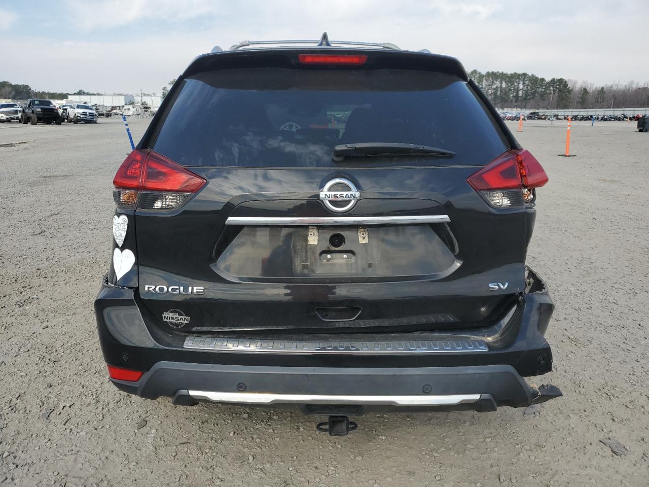 2020 Nissan Rogue VIN 5N1AT2MTXLC807877 Copart auction photo, rear end damage thumbnail 6