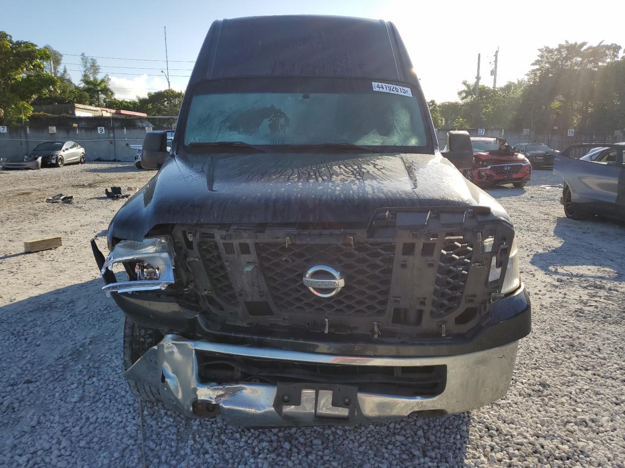 2013 Nissan NV VIN 1N6AF0LYXDN112265 Copart auction photo, front end damage thumbnail 5