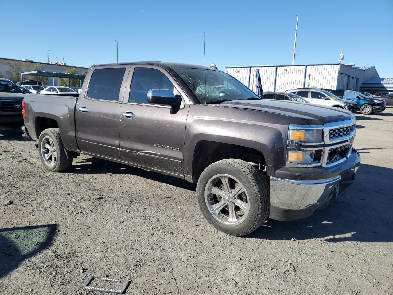 2015 Chevrolet Silverado VIN 3GCPCREC5FG328709 Copart auction photo, front end damage thumbnail 4