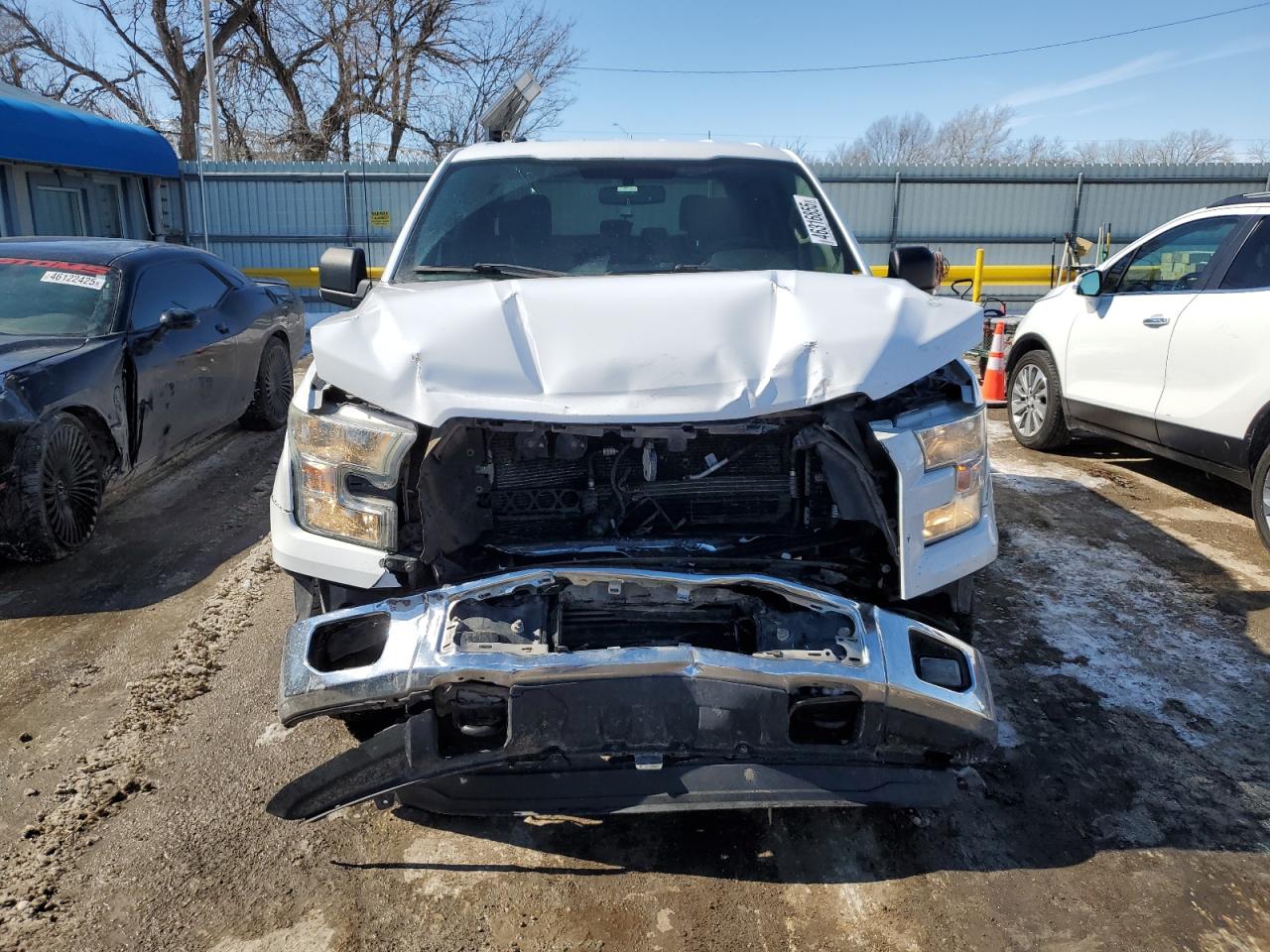 2015 Ford F-150 VIN 1FTEW1EG5FKE44195 Copart auction photo, front end damage thumbnail 5