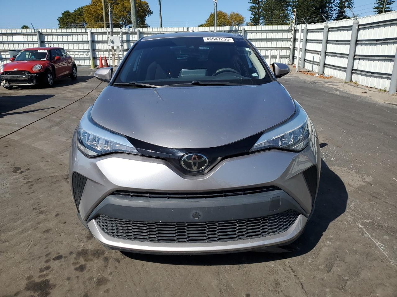 2020 Toyota C-HR VIN NMTKHMBX8LR101807 Copart auction photo, vandalism damage thumbnail 5