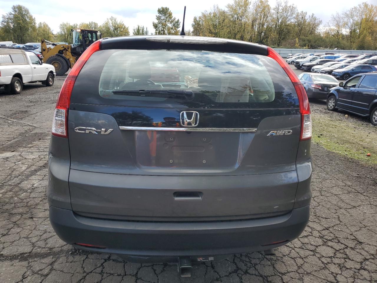 2013 Honda CR-V VIN 2HKRM4H37DH606132 Copart auction photo, front end damage thumbnail 6
