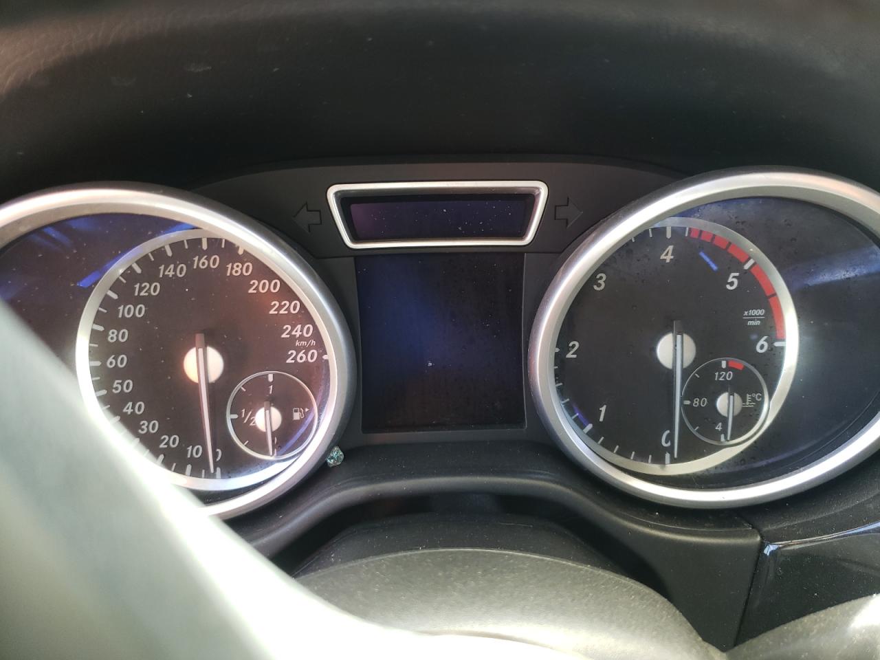 2014 Mercedes-Benz M-klasse VIN 4JGDA2EB9EA316756 Copart auction photo, burn / front end damage thumbnail 9