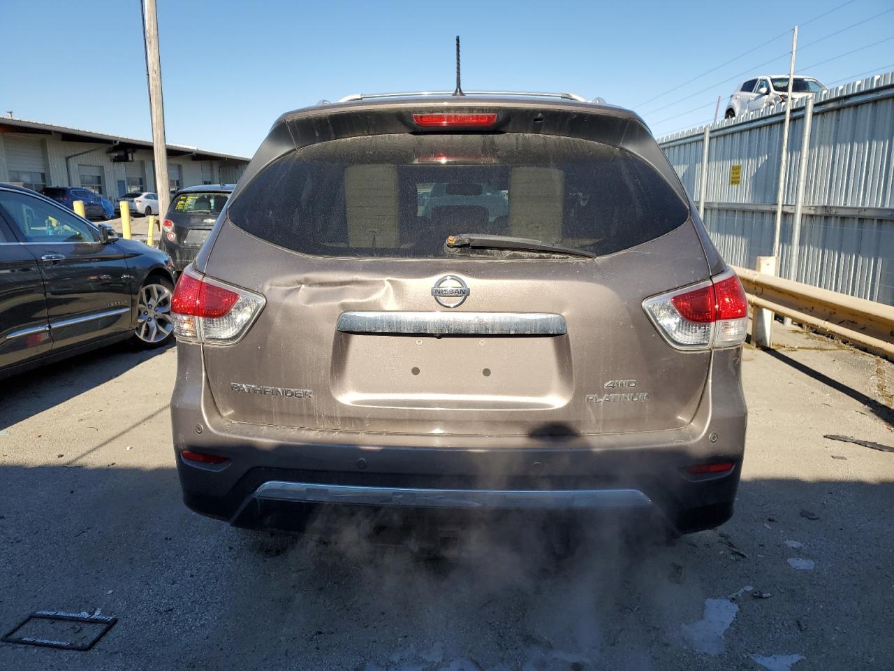2013 Nissan Pathfinder VIN 5N1AR2MM7DC678912 Copart auction photo, front end damage thumbnail 6