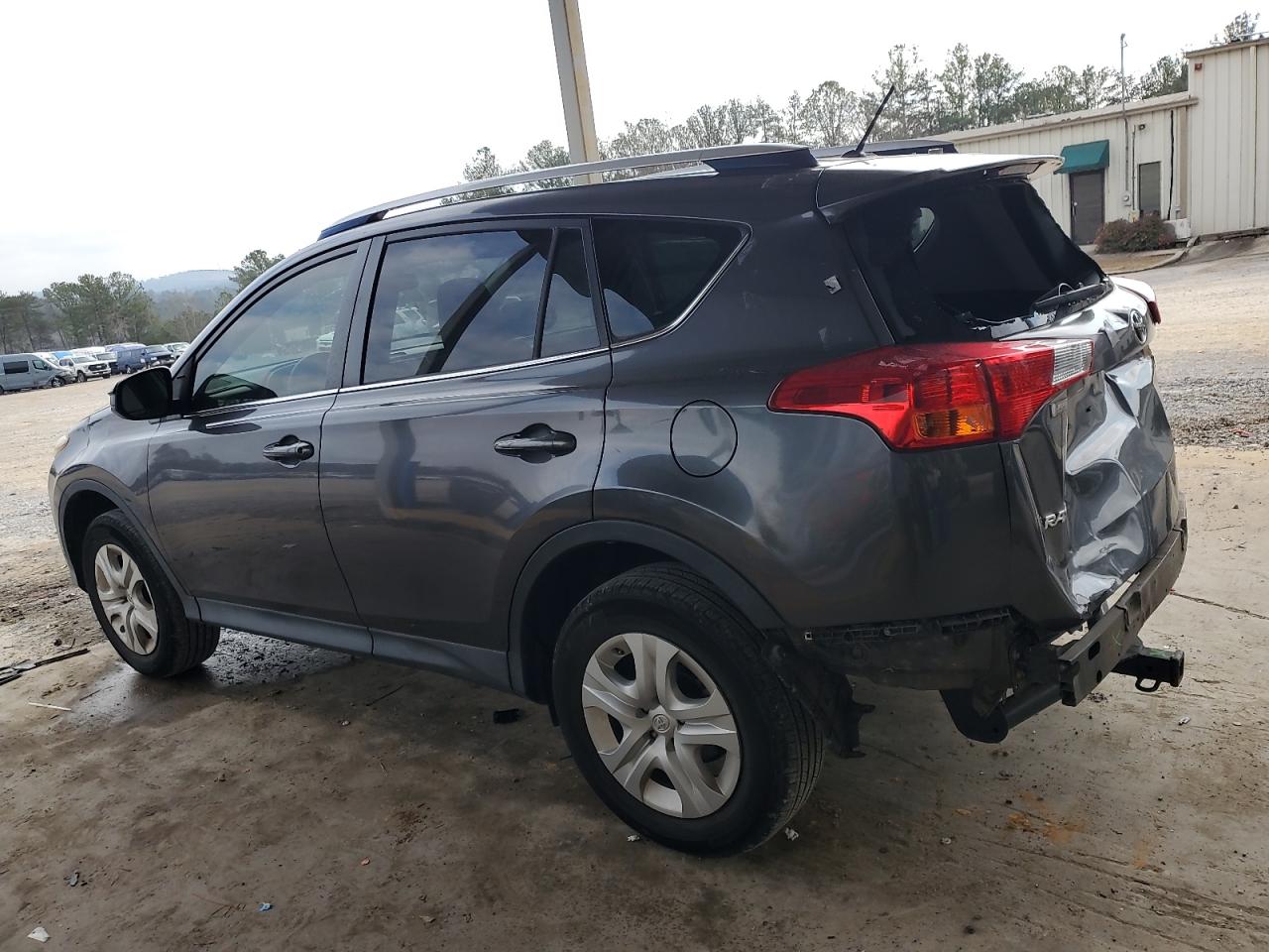 2015 Toyota RAV 4 VIN JTMZFREV1FJ025684 Copart auction photo, rear end damage thumbnail 2