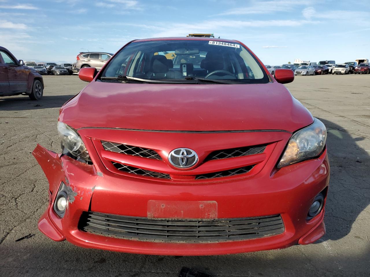 2012 Toyota Corolla VIN 5YFBU4EE8CP068114 Copart auction photo, front end damage thumbnail 5
