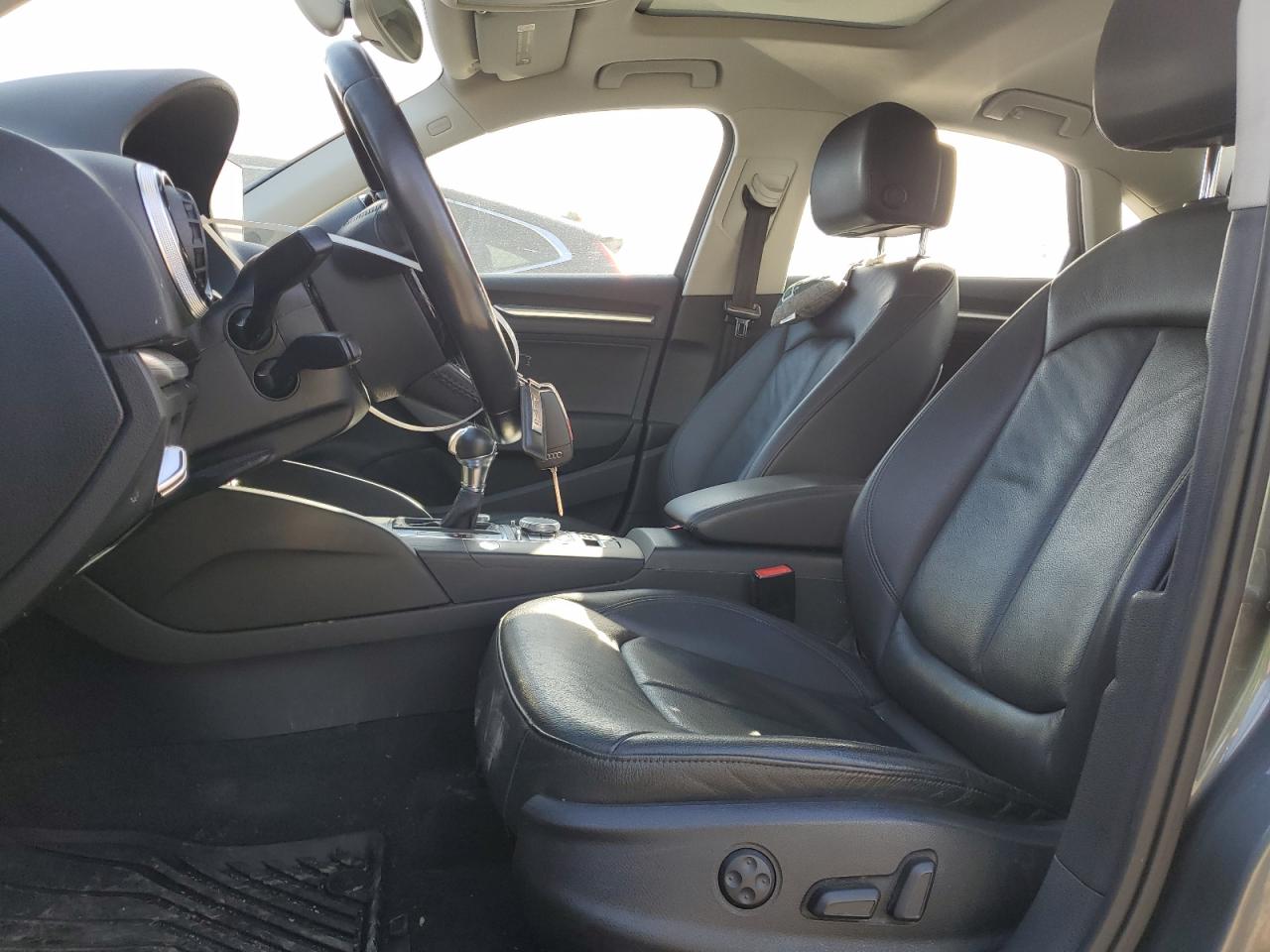 2015 Audi A3 VIN WAUEFGFF0F1130806 Copart auction photo, undercarriage / all over damage thumbnail 7