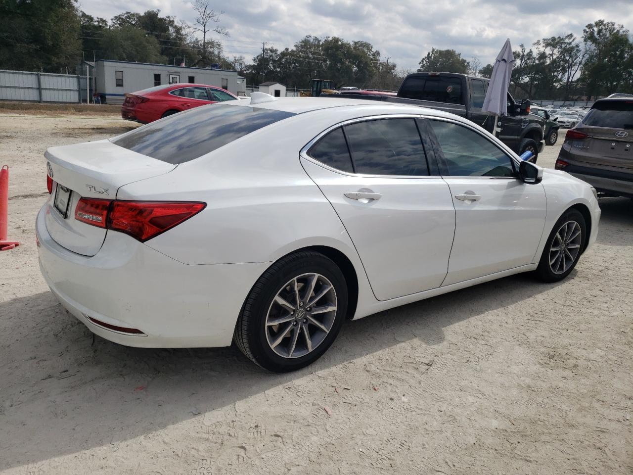 2019 Acura TLX VIN 19UUB1F56KA000104 Copart auction photo, front end / minor dent/scratches damage thumbnail 3