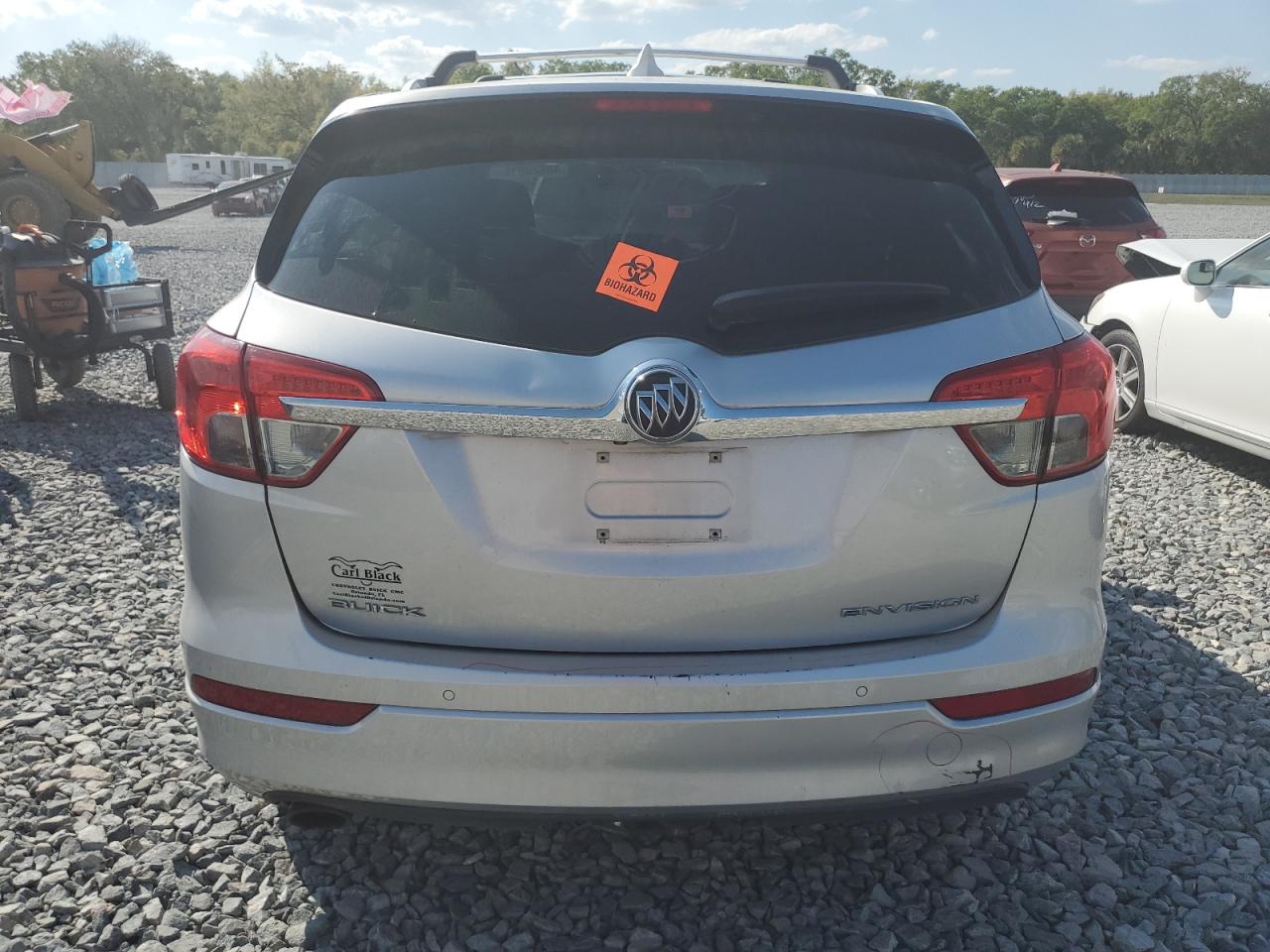 2018 Buick Envision VIN LRBFX1SA2JD008059 Copart auction photo, front end damage thumbnail 6