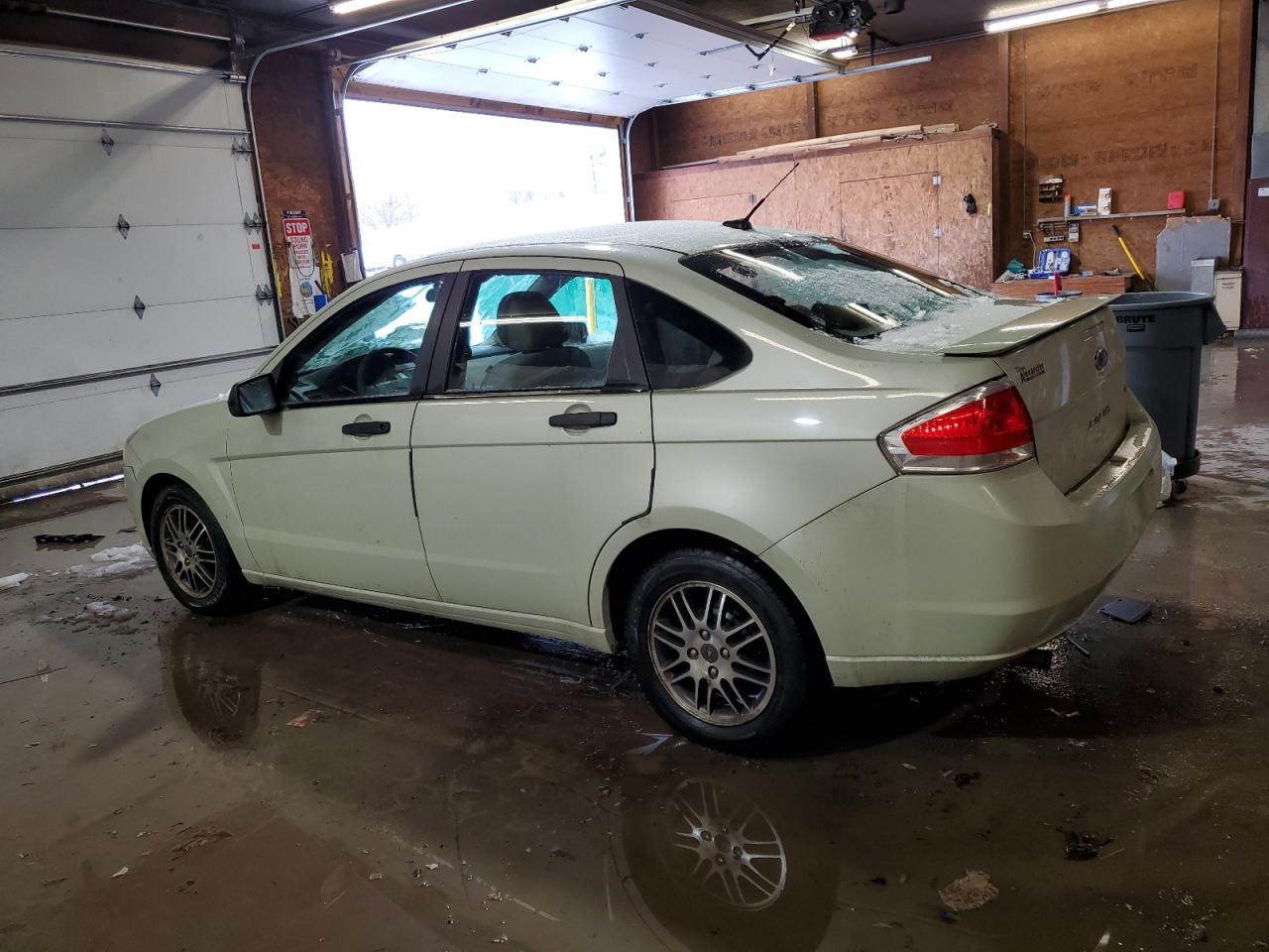 2010 Ford Focus VIN 1FAHP3FN8AW188760 Copart auction photo, front end / side damage thumbnail 2