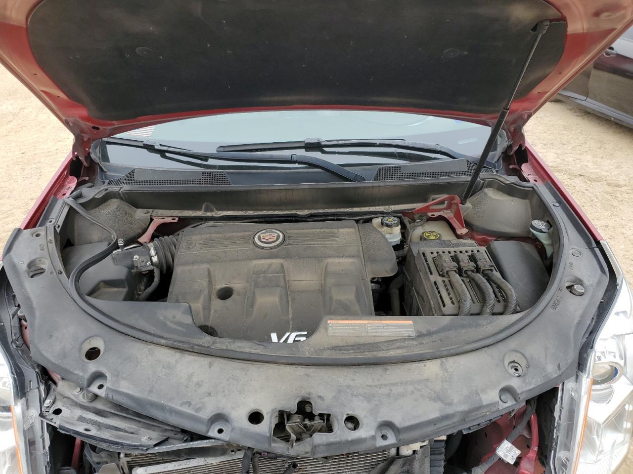 2015 Cadillac SRX VIN 3GYFNBE39FS544731 Copart auction photo, front end damage thumbnail 12