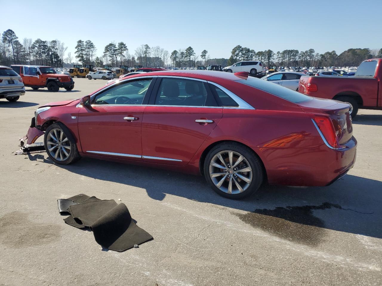 2019 Cadillac XTS VIN 2G61M5S38K9121240 Copart auction photo, front end / side damage thumbnail 2