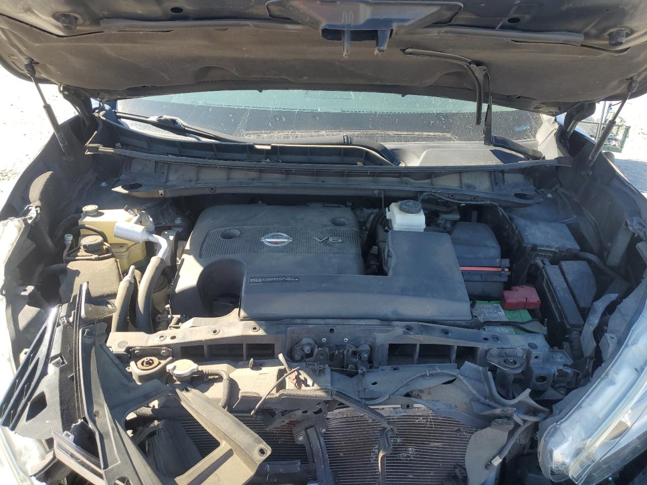 2015 Nissan Murano VIN 5N1AZ2MH0FN243949 Copart auction photo, front end / minor dent/scratches damage thumbnail 12