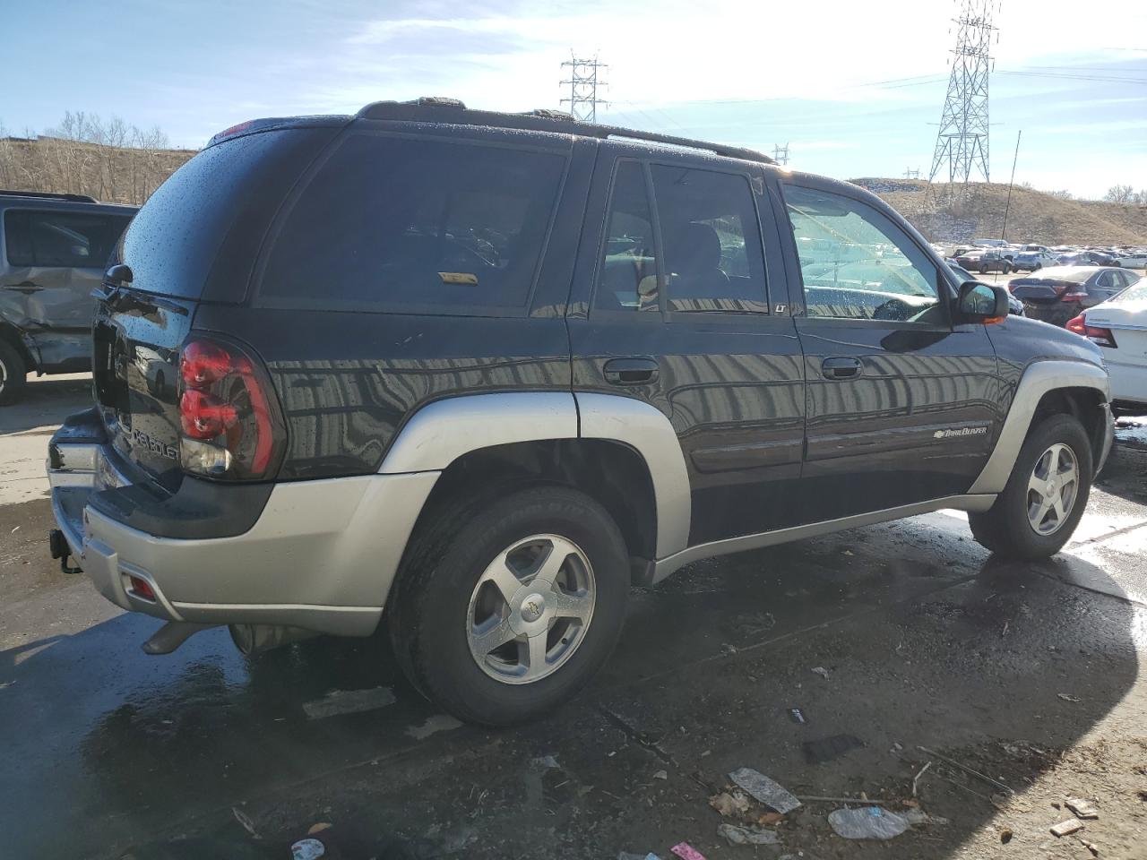 2004 Chevrolet TrailBlazer VIN 1GNDT13S542411598 Copart auction photo, rear end damage thumbnail 3