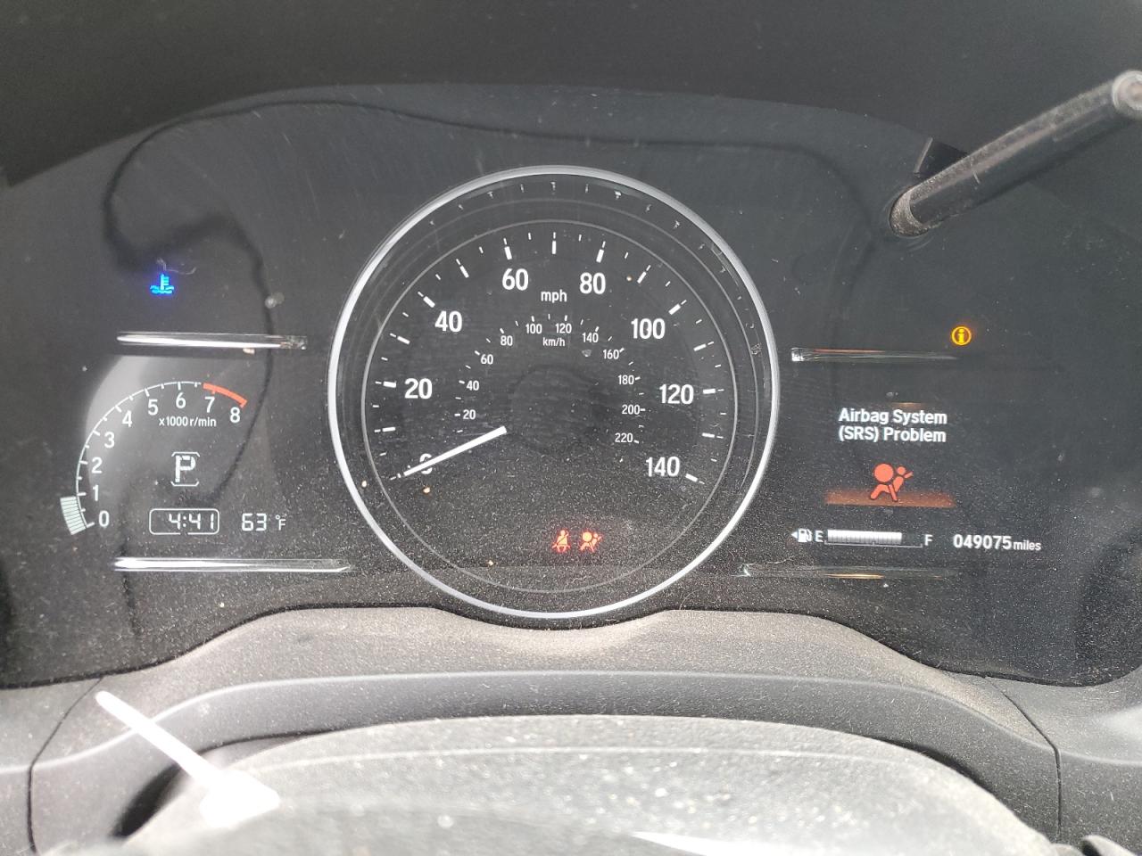 2019 Honda HR-V VIN 3CZRU5H54KM729041 Copart auction photo, front end / minor dent/scratches damage thumbnail 9