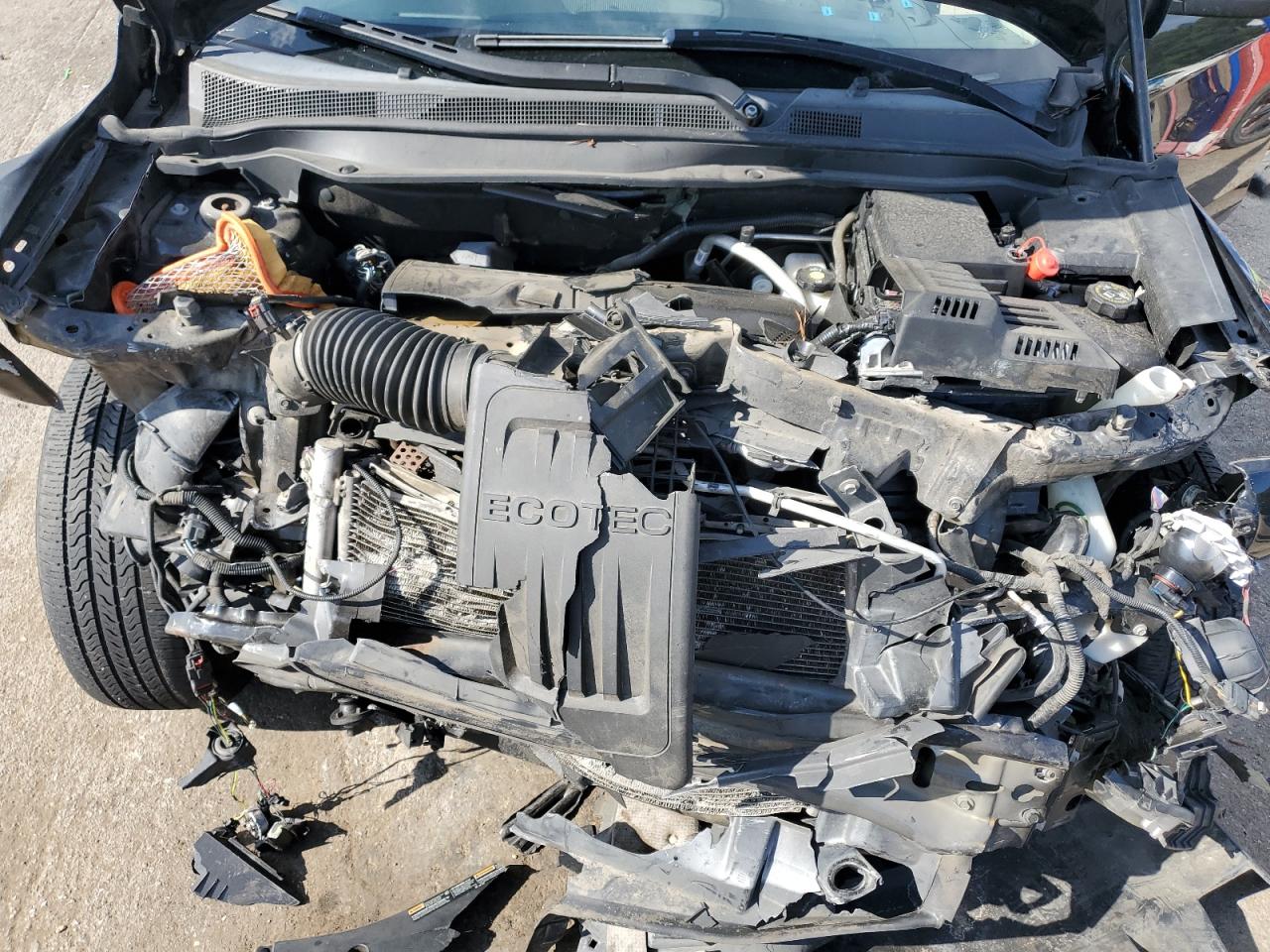 2016 Chevrolet Equinox VIN 2GNFLFEK5G6233542 Copart auction photo, front end / side damage thumbnail 13