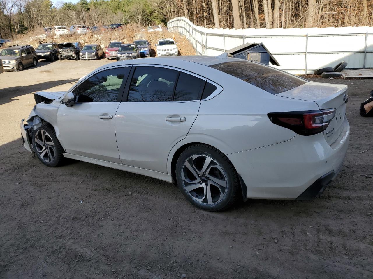 2022 Subaru Legacy VIN 4S3BWGN61N3014153 Copart auction photo, front end / all over damage thumbnail 2