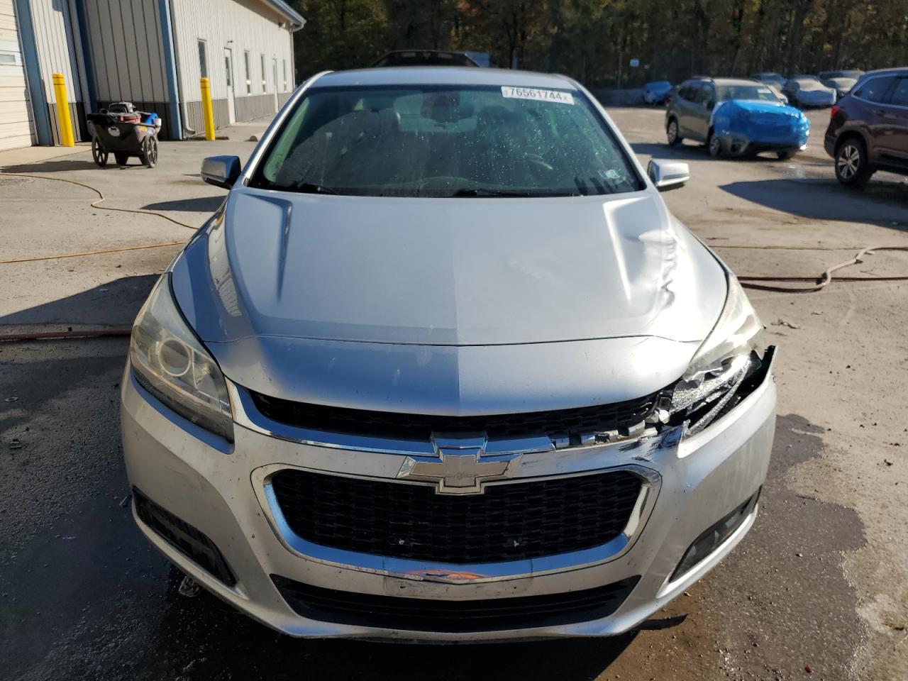 2014 Chevrolet Malibu VIN 1G11C5SL6EF199097 Copart auction photo, front end / side damage thumbnail 5