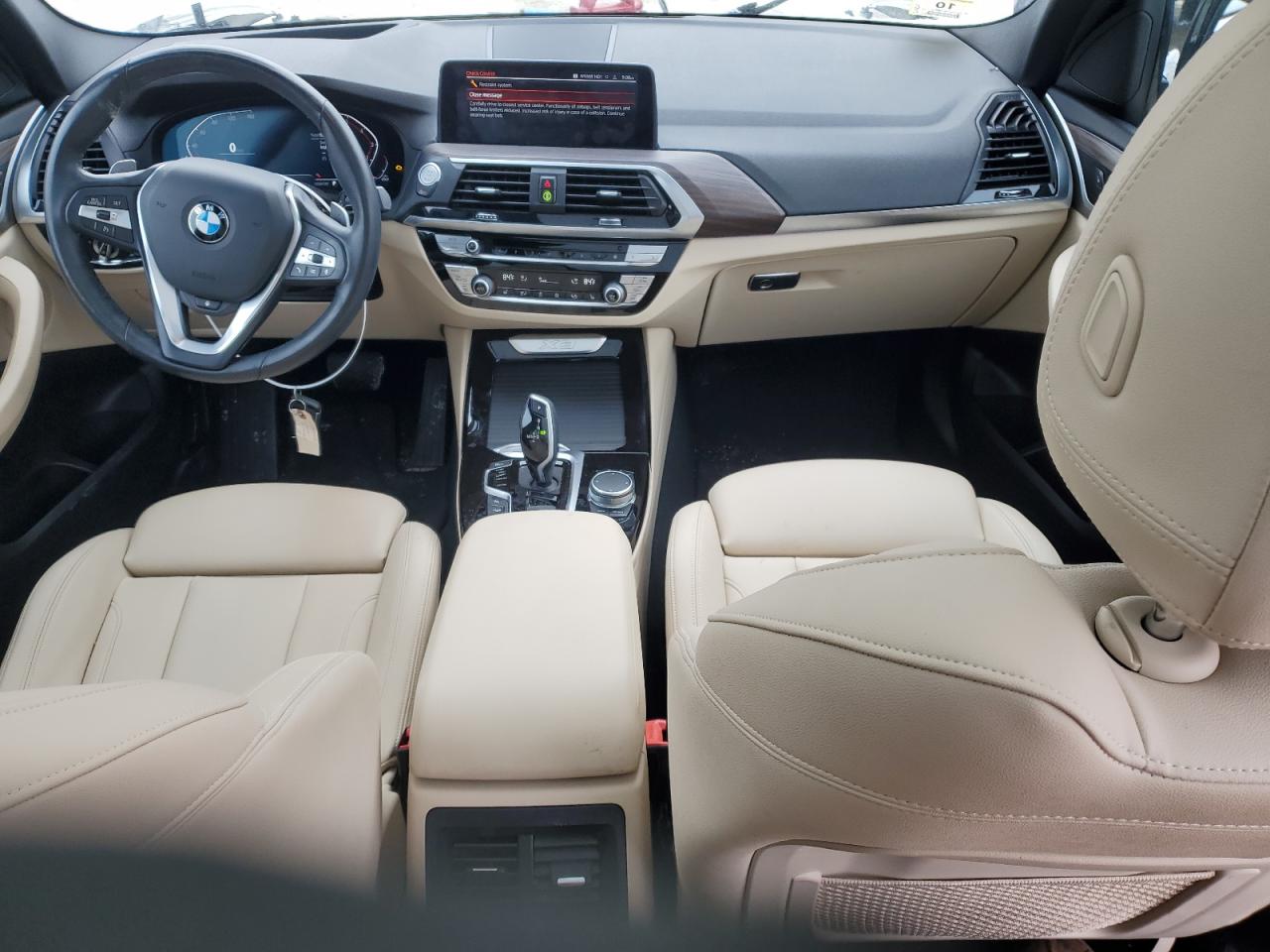 2021 BMW X3 VIN 5UXTY5C08M9E47869 Copart auction photo, front end damage thumbnail 8