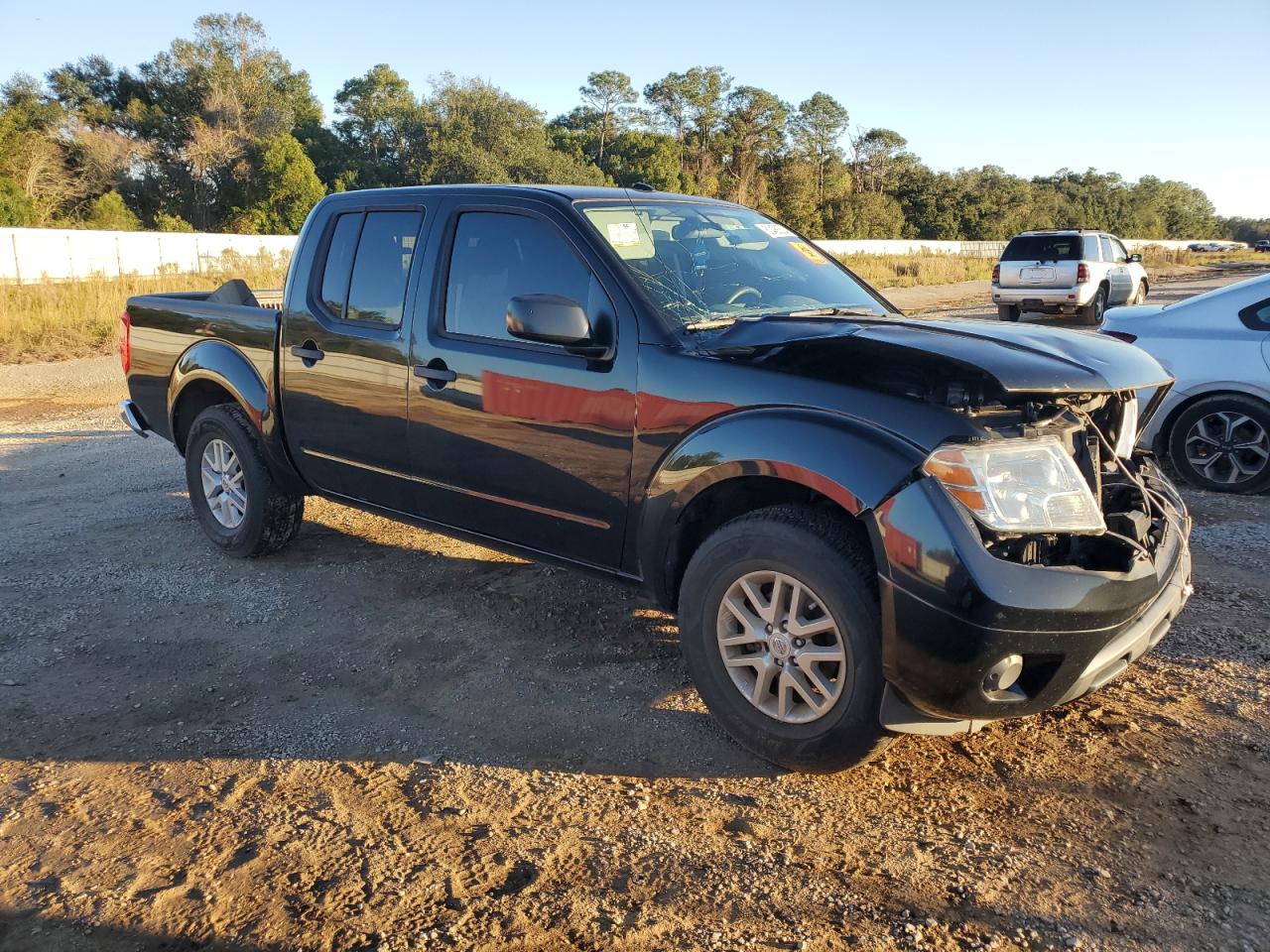 2018 Nissan Navara (Frontier) VIN 1N6DD0ER6JN707280 Copart auction photo, front end damage thumbnail 4