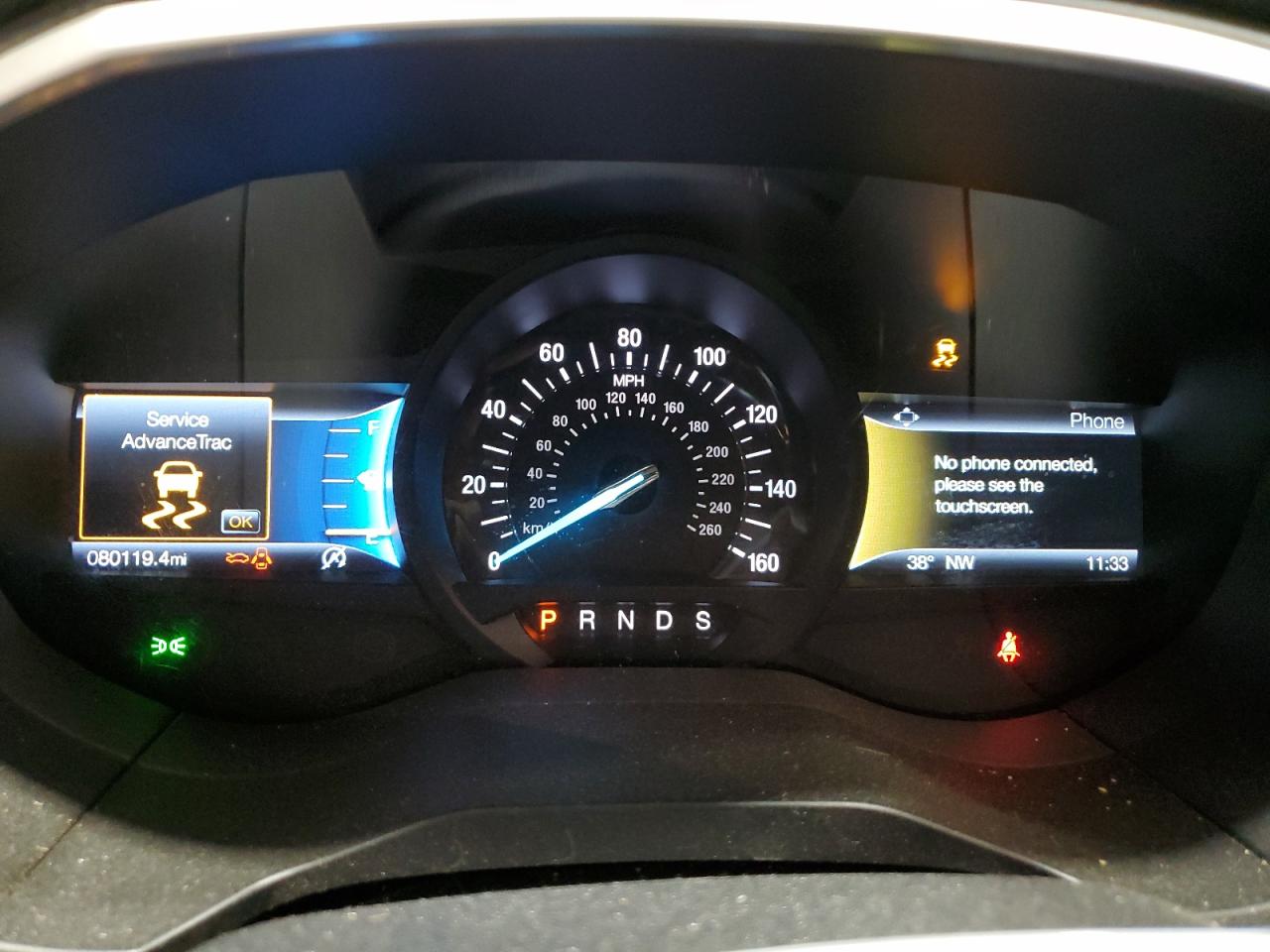 2019 Ford Edge VIN 2FMPK4J97KBB80975 Copart auction photo, front end damage thumbnail 9
