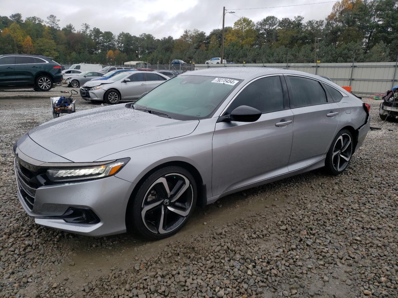 2022 Honda Accord VIN 1HGCV1F35NA121017