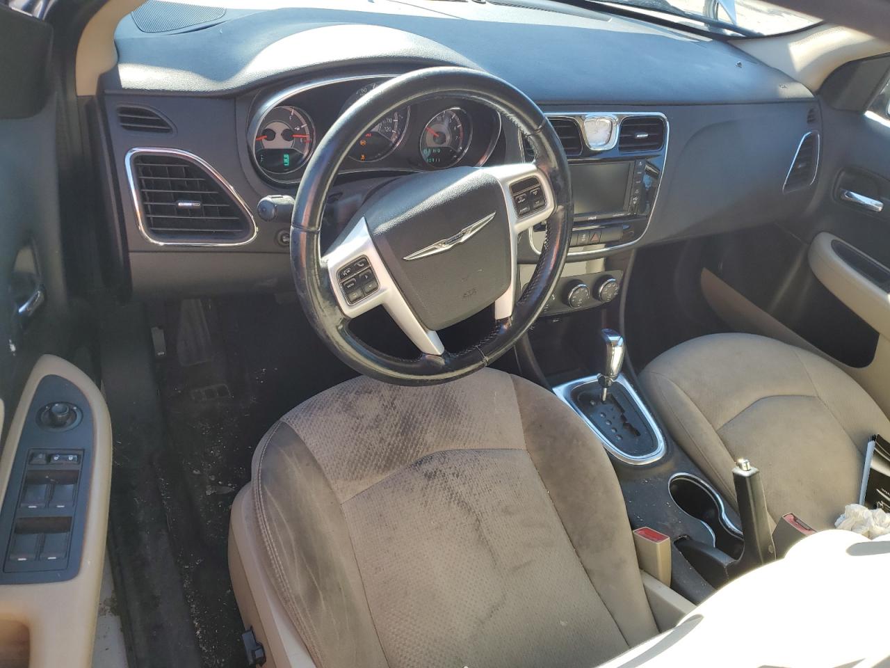 2012 Chrysler 200 VIN 1C3CCBBB2CN125284 Copart auction photo, side damage thumbnail 8