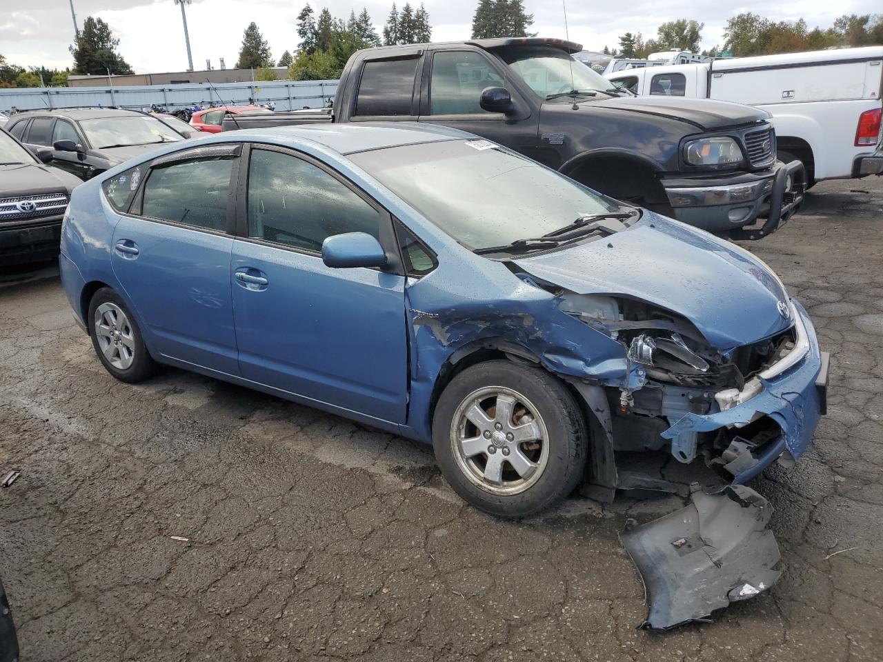 2009 Toyota Prius VIN JTDKB20U997856273 Copart auction photo, front end damage thumbnail 4