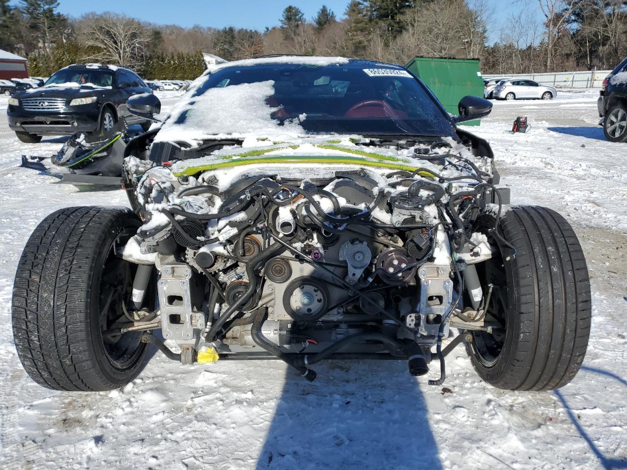 2017 Aston Martin DB11 VIN SCFRMFAVXHGL01257 Copart auction photo, front end damage thumbnail 5