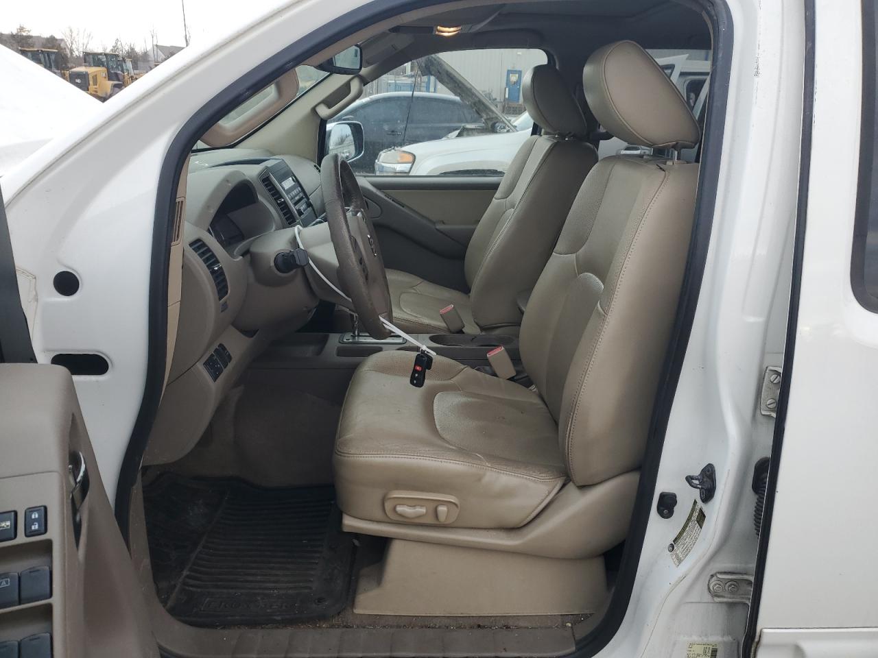2012 Nissan Navara (Frontier) VIN 1N6AD0EV6CC470076 Copart auction photo, undercarriage damage thumbnail 7