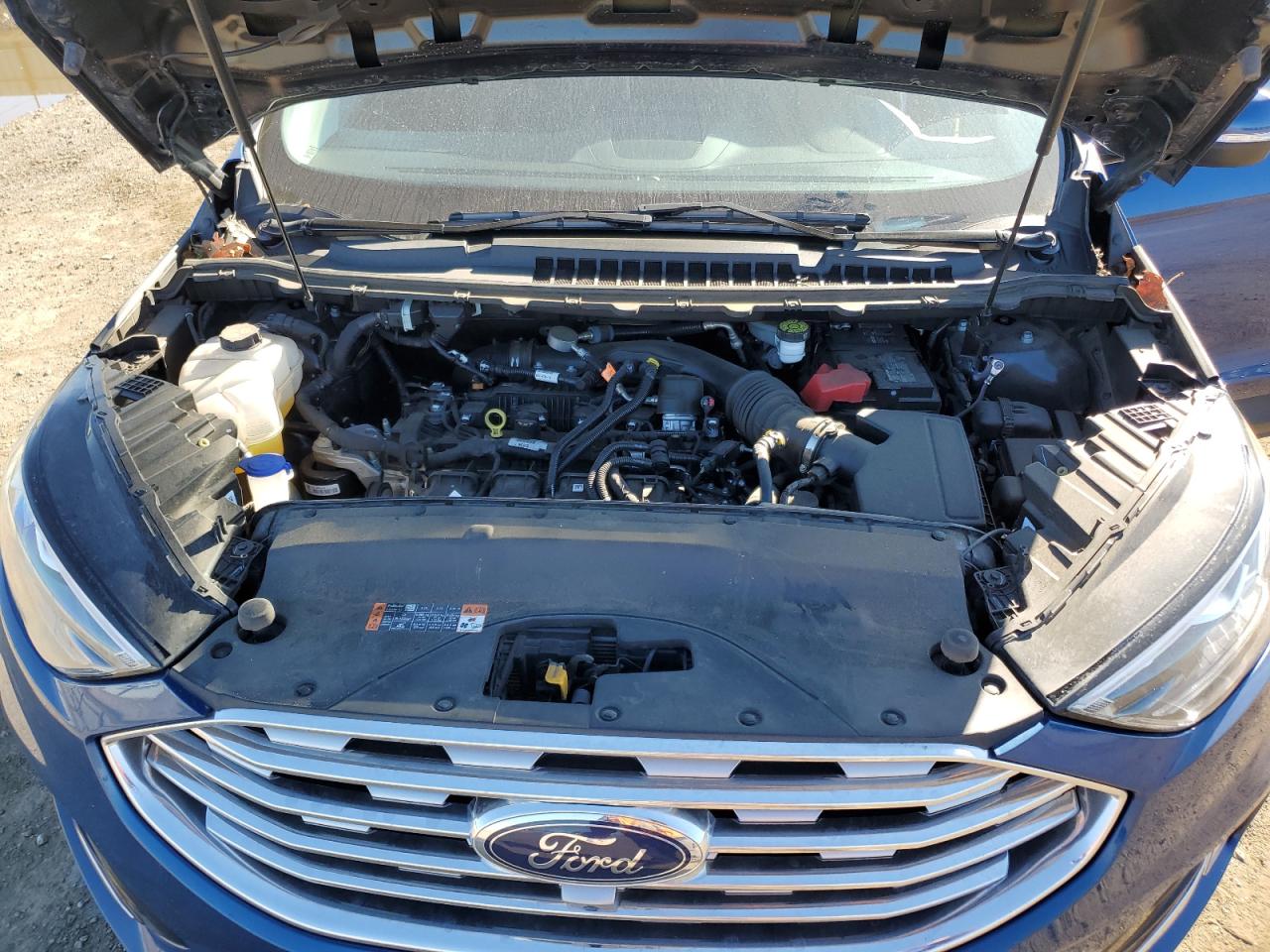 2023 Ford Edge VIN 2FMPK4K9XPBA57306 Copart auction photo, undercarriage / rear end damage thumbnail 12