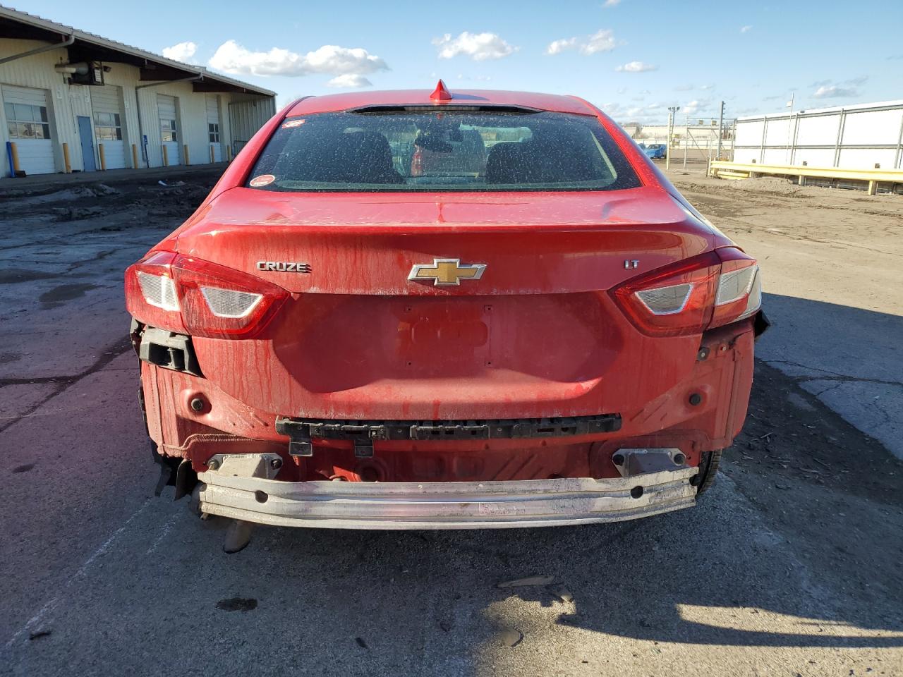 2017 Chevrolet Cruze VIN 1G1BE5SM2H7121843 Copart auction photo, side / rear end damage thumbnail 6
