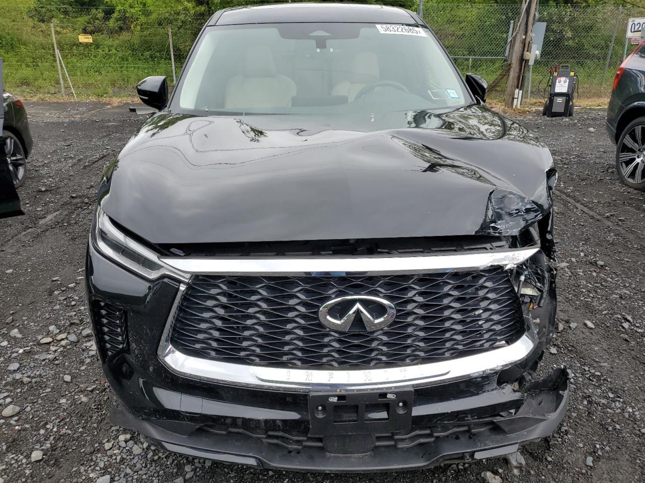 2024 Infiniti QX60 VIN 5N1DL1ESXRC353135 Copart auction photo, front end damage thumbnail 5